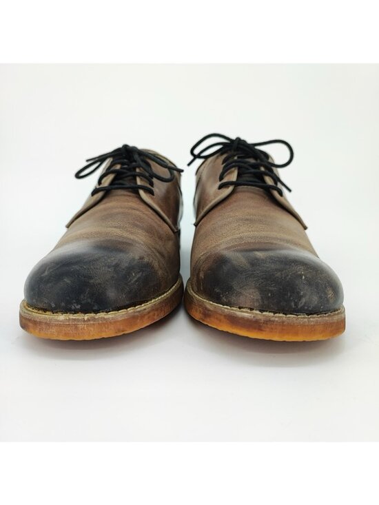 Bed|Stu Luz Men’s 10.5 US Shoes Leather Rustic Brown Casual main image 5